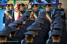 مراسم نمادین بیعت تاریخی همافران با امام خمینی(ره)