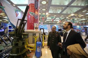 بازدید سفرا و وابستگان نظامی از نمایشگاه اقتدار ۴۰