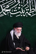 مراسم عزاداری شب شهادت حضرت زهرا (س) در حسینیه امام خمینی (ره)