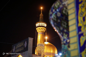 شب شهادت حضرت زهرا (س) در حرم مطهر رضوی