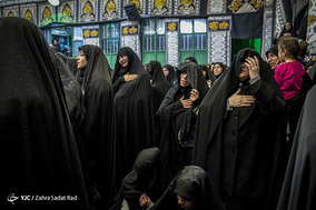 عزاداری ایام فاطمیه در حسینیه سادات اخوی