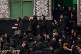 عزاداری ایام فاطمیه در حسینیه سادات اخوی