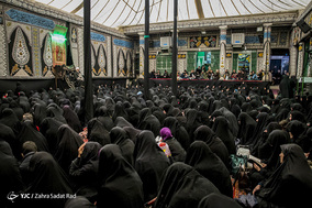 عزاداری ایام فاطمیه در حسینیه سادات اخوی