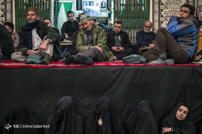 عزاداری ایام فاطمیه در حسینیه سادات اخوی