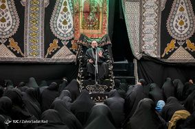 عزاداری ایام فاطمیه در حسینیه سادات اخوی