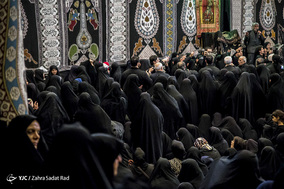 عزاداری ایام فاطمیه در حسینیه سادات اخوی
