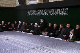 مراسم عزاداری شام شهادت حضرت زهرا(س) در حسینیه امام خمینی(ره)