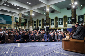 مراسم عزاداری شام شهادت حضرت زهرا(س) در حسینیه امام خمینی(ره)