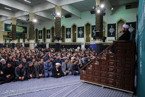 مراسم عزاداری شام شهادت حضرت زهرا(س) در حسینیه امام خمینی(ره)