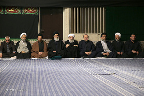 مراسم عزاداری شام شهادت حضرت زهرا(س) در حسینیه امام خمینی(ره)