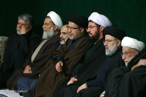 مراسم عزاداری شام شهادت حضرت زهرا(س) در حسینیه امام خمینی(ره)