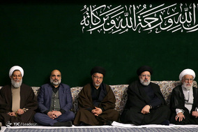 مراسم عزاداری شام شهادت حضرت زهرا(س) در حسینیه امام خمینی(ره)