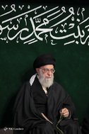 مراسم عزاداری شام شهادت حضرت زهرا(س) در حسینیه امام خمینی(ره)
