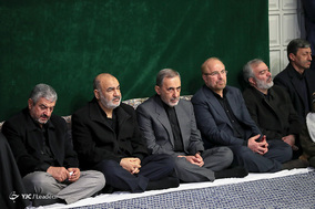 مراسم عزاداری شام شهادت حضرت زهرا(س) در حسینیه امام خمینی(ره)