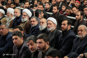 مراسم عزاداری شام شهادت حضرت زهرا(س) در حسینیه امام خمینی(ره)