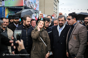 حضور سردار دکتر محسن رضایی دبیر مجمع تشخیص مصلحت نظام در جشن ۲۲ بهمن چهل سالگی
