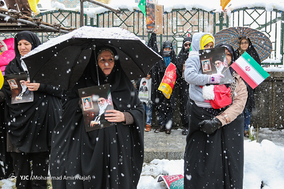 جشن ۲۲ بهمن چهل سالگی در شهر همدان