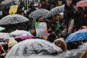جشن ۲۲ بهمن چهل سالگی در شهر همدان
