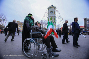 جشن ۲۲ بهمن چهل سالگی در شهر ساری