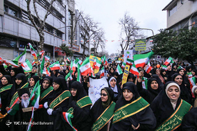 جشن ۲۲ بهمن چهل سالگی در شهر ساری