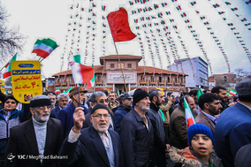 جشن ۲۲ بهمن چهل سالگی در شهر ساری