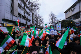 جشن ۲۲ بهمن چهل سالگی در شهر ساری