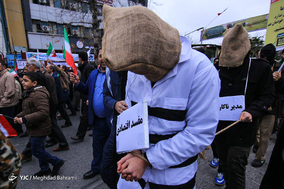 جشن ۲۲ بهمن چهل سالگی در شهر ساری
