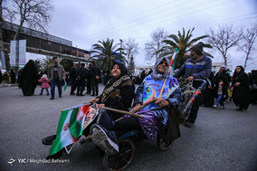 جشن ۲۲ بهمن چهل سالگی در شهر ساری