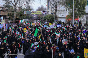 جشن ۲۲ بهمن چهل سالگی در شهر ساری