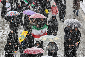 جشن ۲۲ بهمن چهل سالگی در شهر همدان
