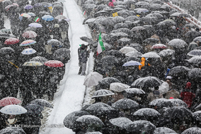 جشن ۲۲ بهمن چهل سالگی در شهر همدان
