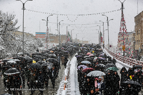 جشن ۲۲ بهمن چهل سالگی در شهر همدان
