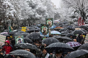 جشن ۲۲ بهمن چهل سالگی در شهر همدان
