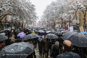 جشن ۲۲ بهمن چهل سالگی در شهر همدان
