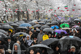 جشن ۲۲ بهمن چهل سالگی در شهر همدان
