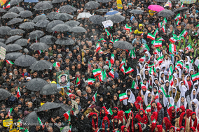جشن ۲۲ بهمن چهل سالگی در شهر همدان
