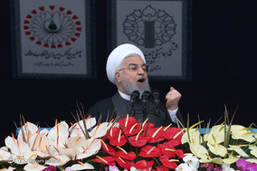 سخنرانی رئیس جمهور در جشن ۲۲ بهمن چهل سالگی