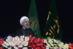 سخنرانی رئیس جمهور در جشن ۲۲ بهمن چهل سالگی