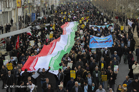 جشن ۲۲ بهمن چهل سالگی در شهر کرج