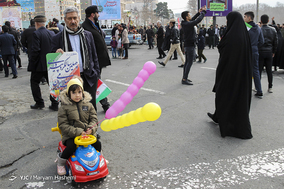 جشن ۲۲ بهمن چهل سالگی در شهر کرج