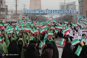 جشن ۲۲ بهمن چهل سالگی در شهر کرمانشاه