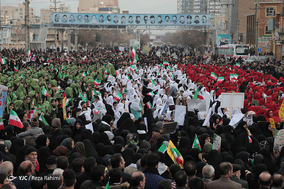 جشن ۲۲ بهمن چهل سالگی در شهر کرمانشاه