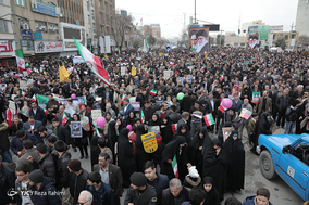 جشن ۲۲ بهمن چهل سالگی در شهر کرمانشاه