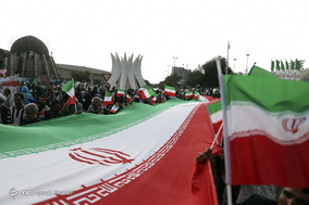 جشن ۲۲ بهمن چهل سالگی در جزیره کیش