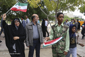 جشن ۲۲ بهمن چهل سالگی در جزیره کیش