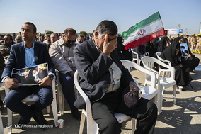 تشییع پیکر شهید گمنام دفاع مقدس در اهواز‎