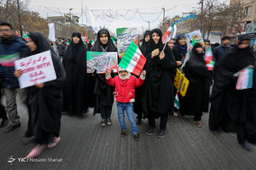 جشن ۲۲ بهمن چهل سالگی در شهر مشهد