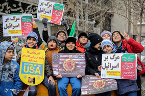 جشن ۲۲ بهمن چهل سالگی در شهر مشهد