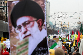 جشن ۲۲ بهمن چهل سالگی در شهر مشهد