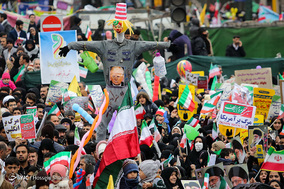 جشن ۲۲ بهمن چهل سالگی در شهر مشهد